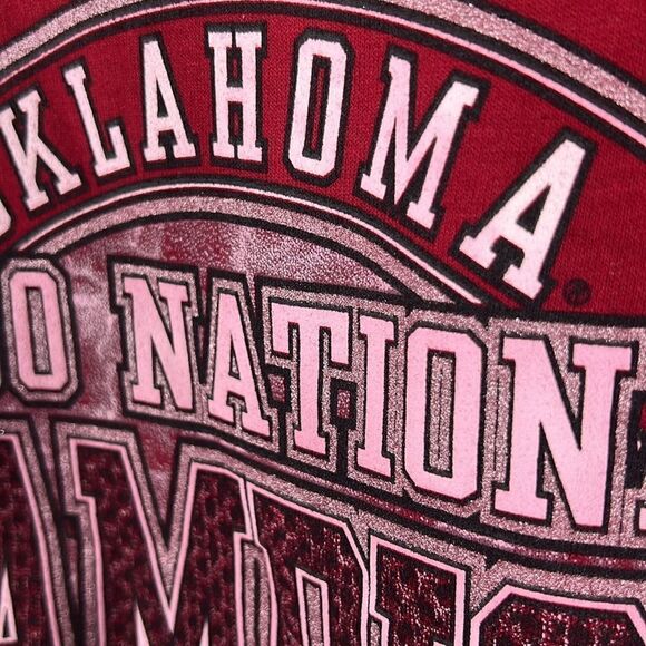 đ„đ Vintage âNWTâ OKLAHOMA SOONERS 2000 NationalâChampions Crewneck Sweatshirt - Picture 8 of 10